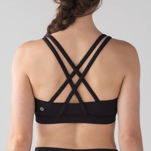 Lululemon Energy Bra Black Size 4
